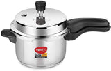 Pigeon - Inox Stainless Steel Outer Lid Induction Base Pressure Cooker - Cook delicious food in less time: soups, rice, legumes, and more - 3 Liter