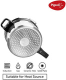 Pigeon - Inox Stainless Steel Outer Lid Induction Base Pressure Cooker - Cook delicious food in less time: soups, rice, legumes, and more - 3 Liter